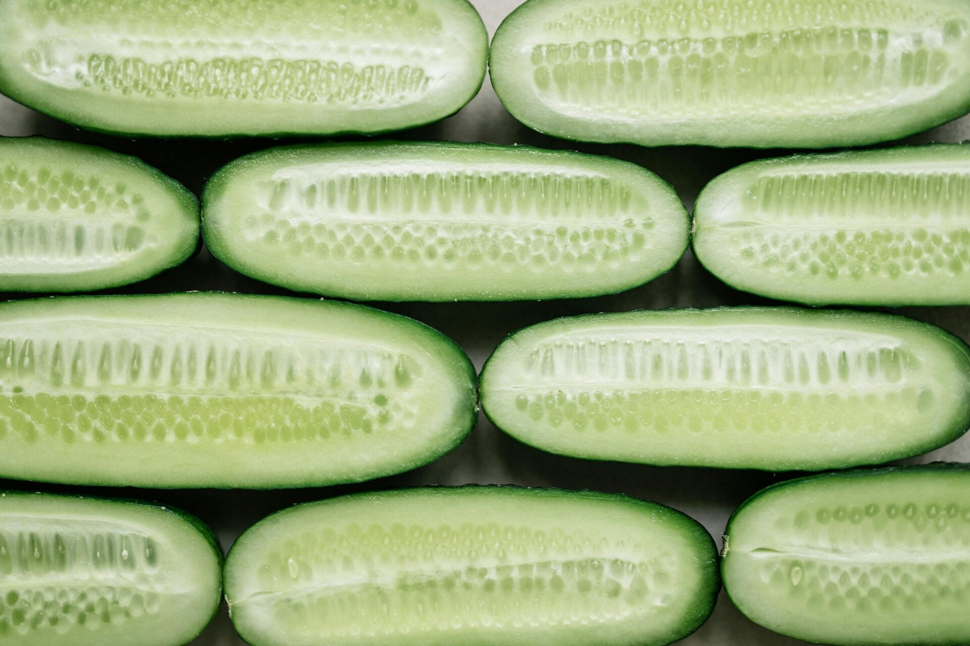 Frisse komkommersalade